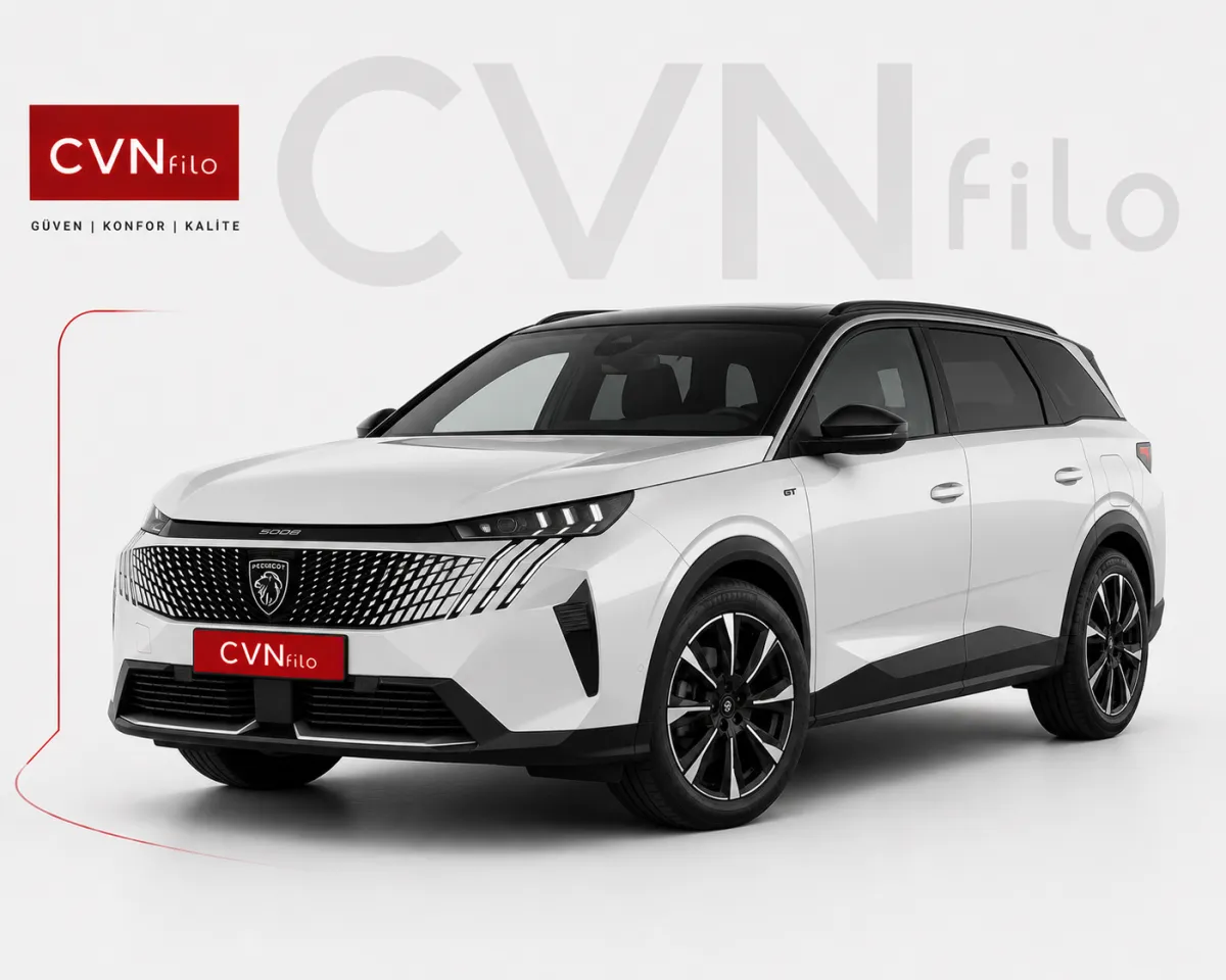 Peugeot 5008 1.2 Hybrid Gt e-DCS6 145HP — uzun donem kiralama
