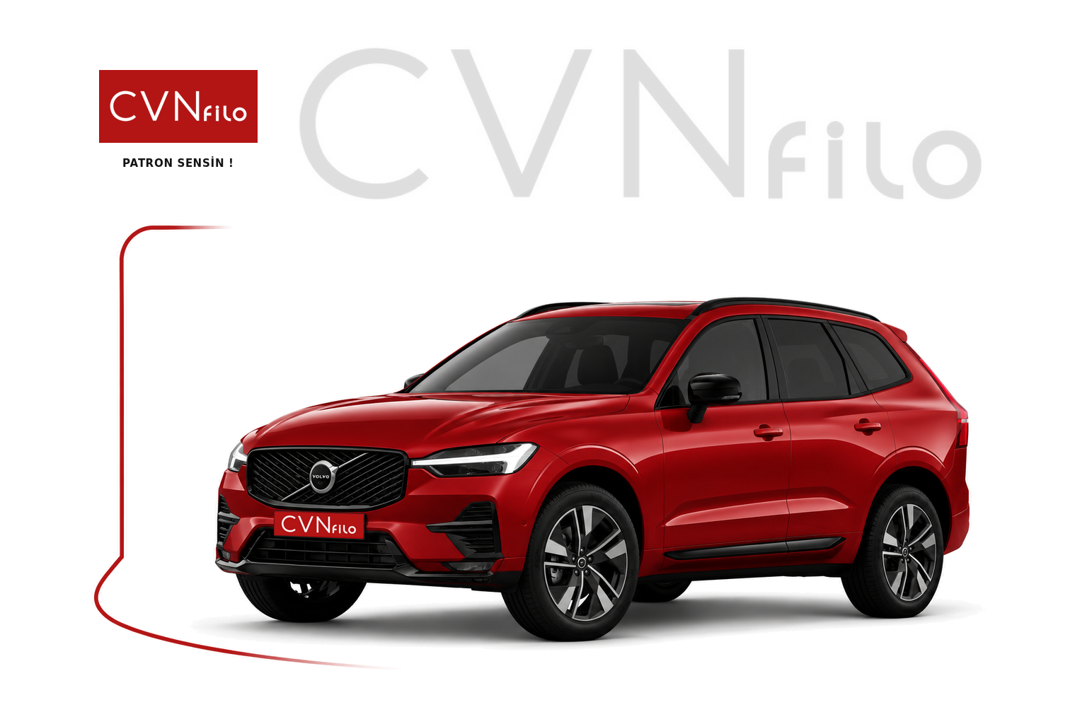 Volvo XC60 2.0 B5 Plus Dark uzun dönem kiralama