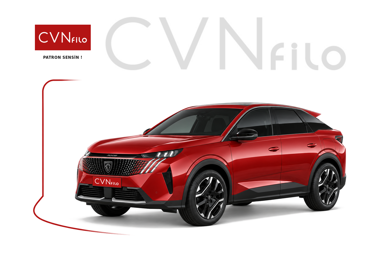 Peugeot 3008 1.2 Hybrid Business Allure eDCS6 145HP uzun dönem kiralama