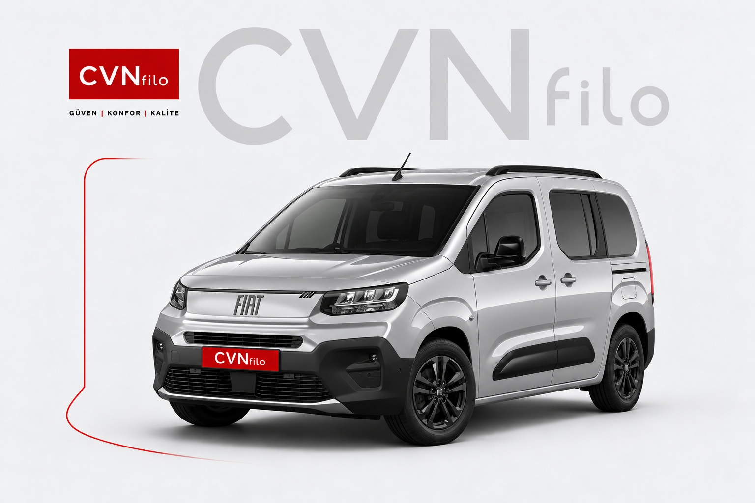 Fiat Doblo Combi 1.5 Bluehdi Premio AT E6.4 130HP uzun dönem kiralama